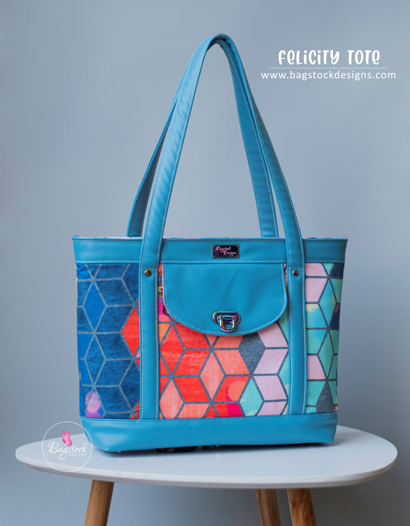 Felicity Tote (new PDF pattern)
