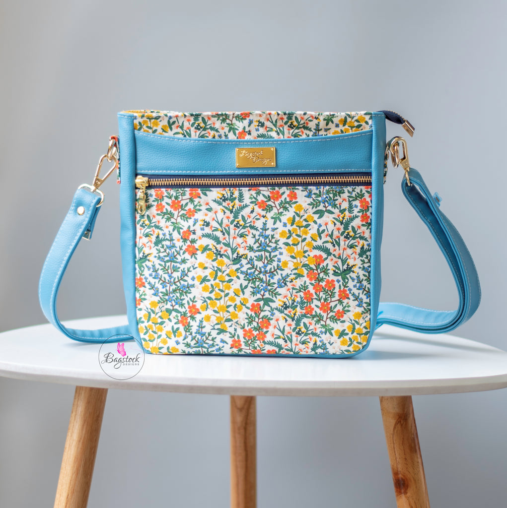 The Plumeria Crossbody Bag (new PDF pattern)