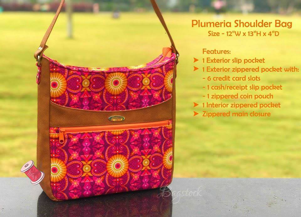 Plumeria Crossbody Bag – Bagstock Designs