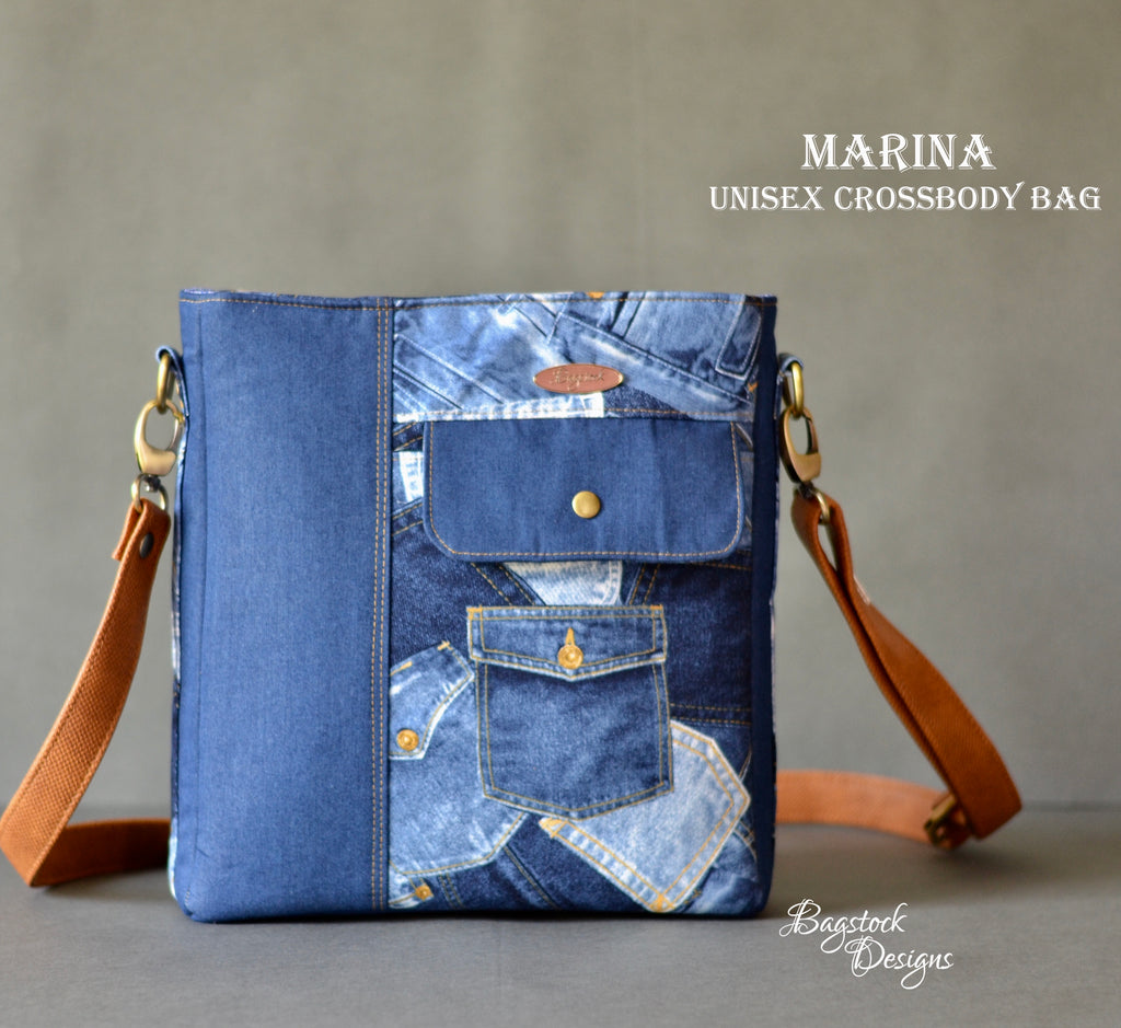 Marina Unisex Crossbody Bag – Bagstock Designs