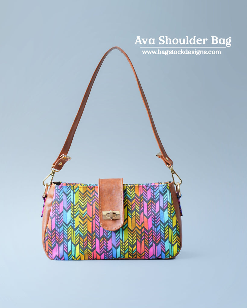 The Ava Shoulder Bag (new pattern)