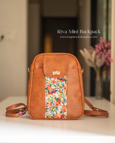 Riva Mini Backpack – Bagstock Designs Riva Mini Backpack – Bagstock Designs