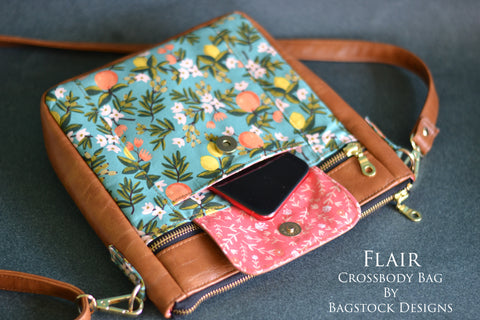 Flair Crossbody Bag – Bagstock Designs