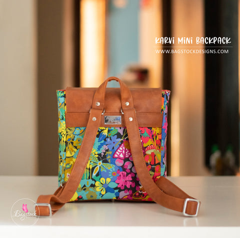 karvi mini backpack Karvi Mini Backpack – Bagstock Designs
