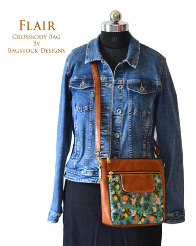 Flair Crossbody Bag – Bagstock Designs