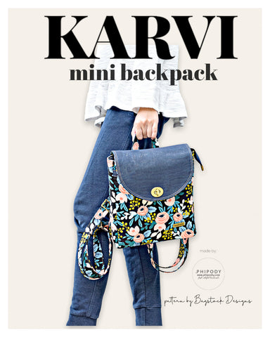 karvi mini backpack Karvi Mini Backpack – Bagstock Designs