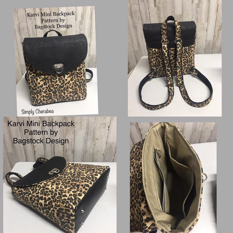 karvi mini backpack Karvi Mini Backpack – Bagstock Designs