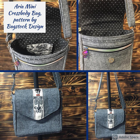 Aria Mini Crossbody Bag – Bagstock Designs