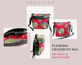 Plumeria Crossbody Bag