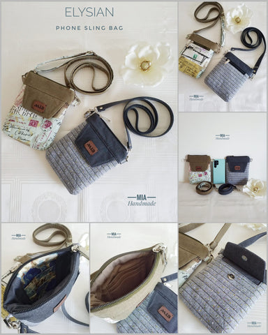 Elysian Phone Sling Bag Hardware Kit - BagStock Designs - 2 Minutes 2 Stitch