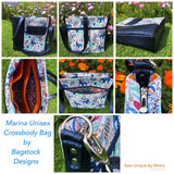 Marina Unisex Crossbody Bag